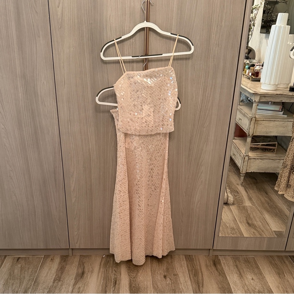 Zara Sequin Skirt & Top